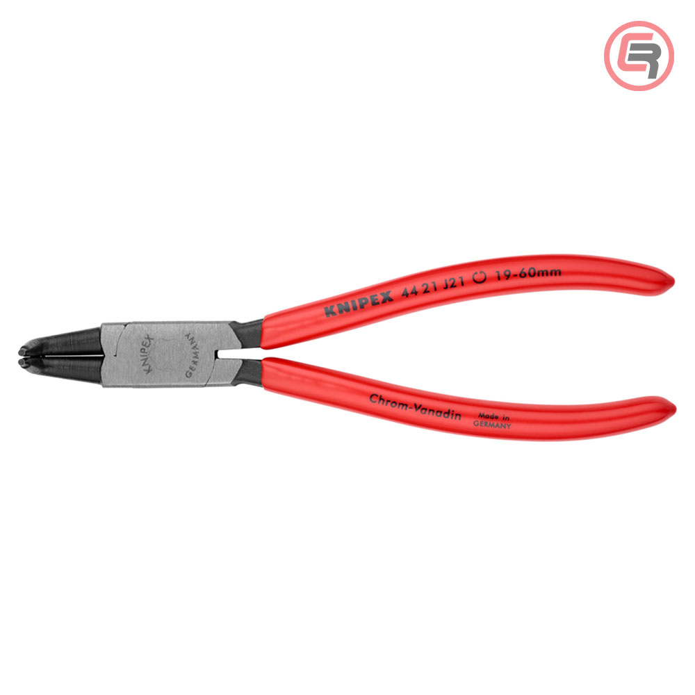 Knipex Kliješta Za Seger Osigurače Unutrašnja Kriva (fi 19-60 mm) 170 mm - 44 21 J21 - Slika 3