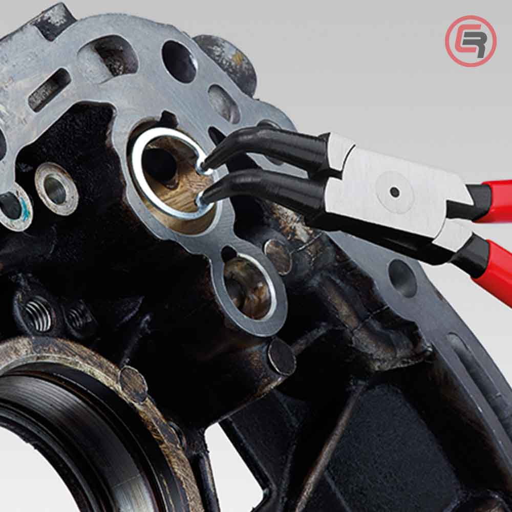 Knipex Kliješta Za Seger Osigurače Unutrašnja Kriva (fi 19-60 mm) 170 mm - 44 21 J21 - Slika 4