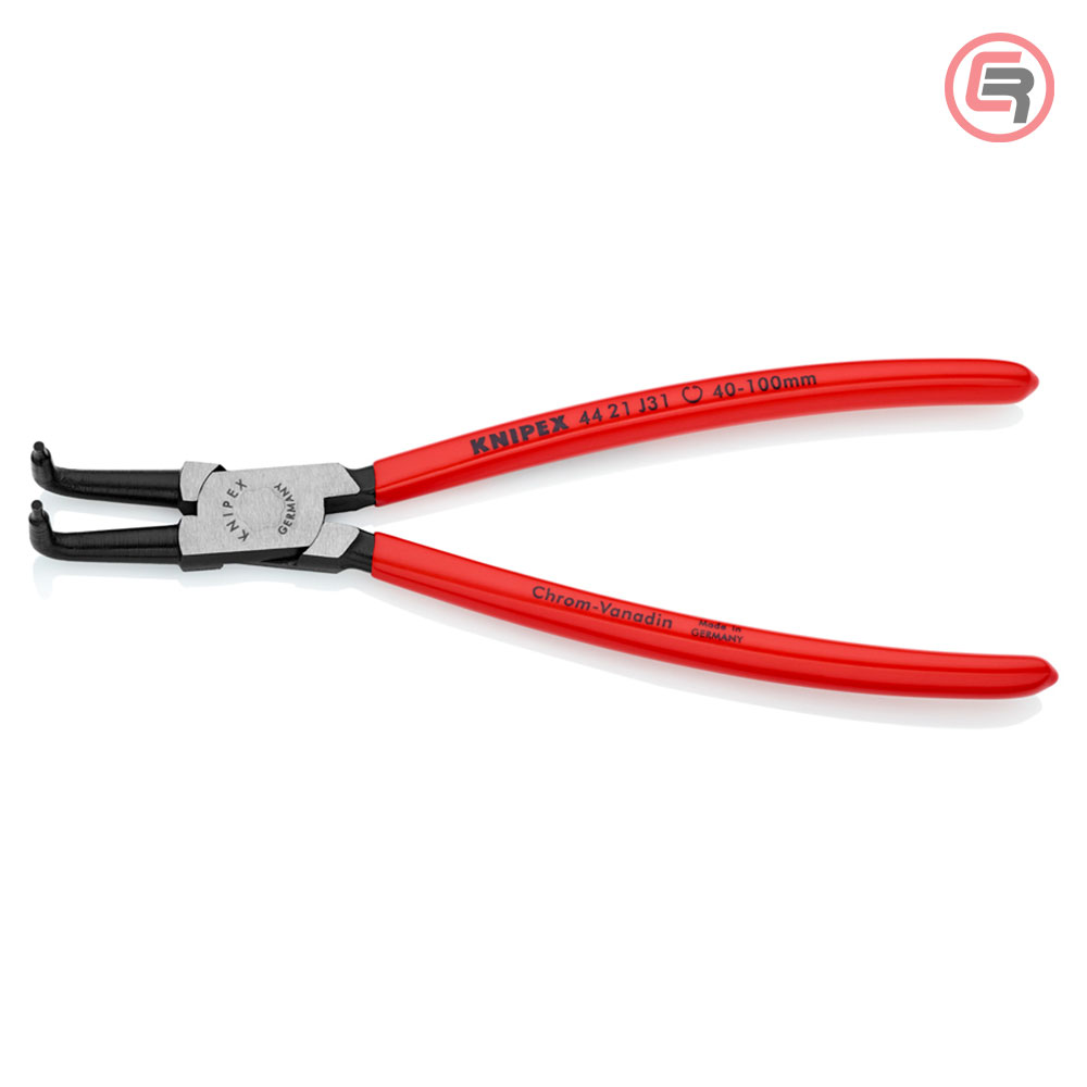 Knipex Kliješta Za Seger Osigurače Unutrašnja Kriva (fi 40-100 mm) 215 mm - 44 21 J31 - Slika 2