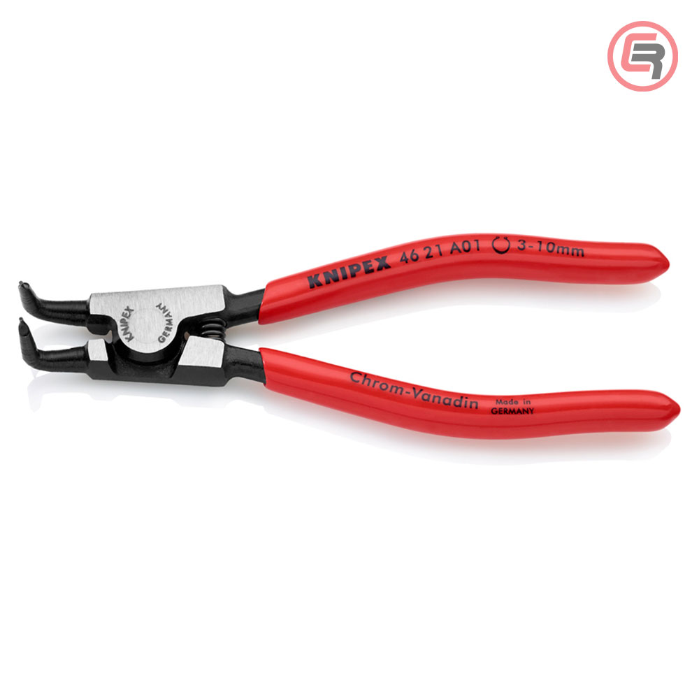 Knipex Kliješta Za Seger Osigurače Vanjska Kriva (fi 3-10 mm) 125 mm - 46 21 A01 - Slika 2