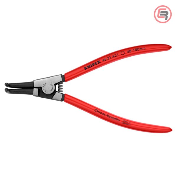 Knipex Kliješta Za Seger Osigurače Vanjska Kriva (fi 40-100 mm) 200 mm - 46 21 A31 - Slika 3