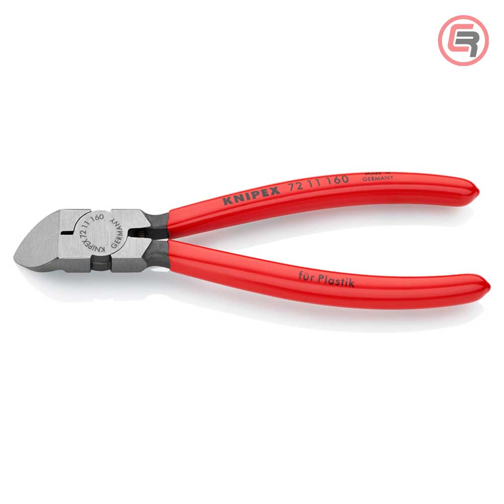 Knipex Kliješta Bočna Sječa - Sječice Kutna 45* Za Plastiku 160 mm - 72 11 160