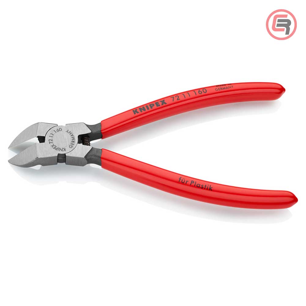 Knipex Kliješta Bočna Sječa - Sječice Kutna 45* Za Plastiku 160 mm - 72 11 160 - Slika 2