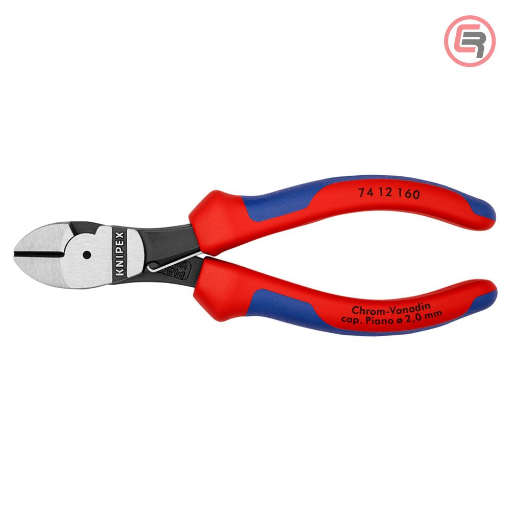 Knipex Kliješta Bočna Sječa – Sječice Ojačana 160 mm Sa Oprugom – 74 12 160 - Slika 3