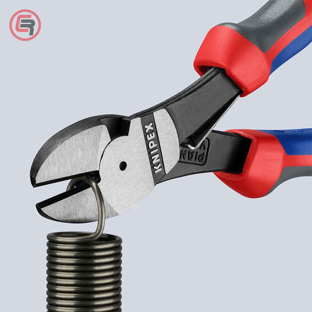 Knipex Kliješta Bočna Sječa – Sječice Ojačana 180 mm Sa Oprugom – 74 12 180 - Slika 4