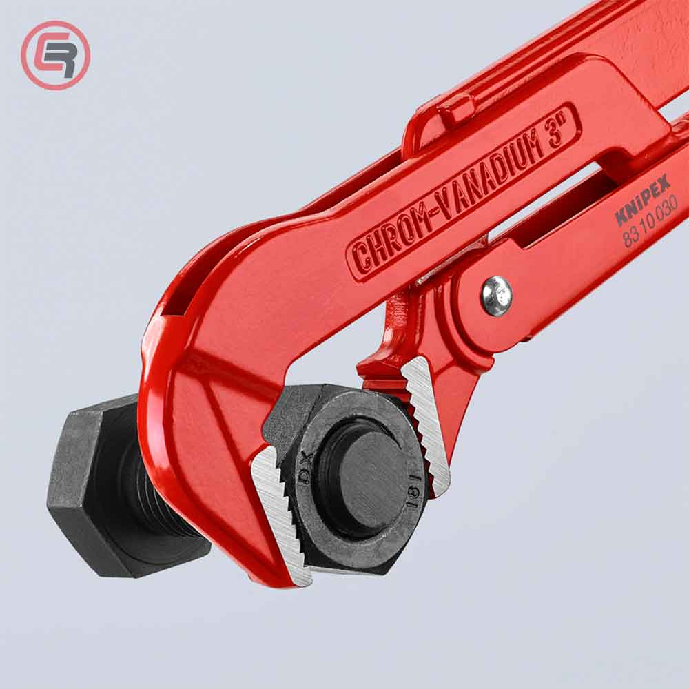 Knipex Kliješta Za Cijevi Švedska 90* Ravna 3" / 650 mm – 83 10 030 - Slika 4