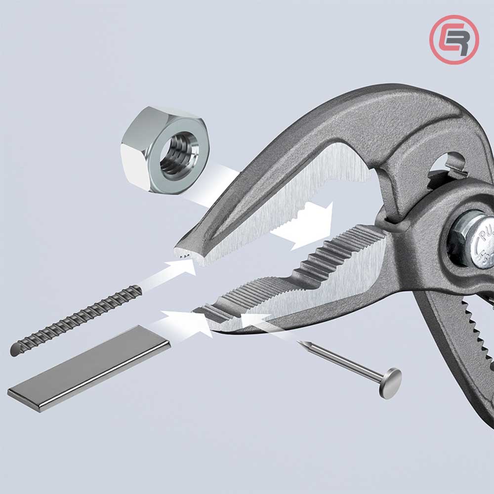 Knipex Kliješta Papige / Papagajke Cobra ES 180 mm Ekstra Tanka – 87 51 180 - Slika 7