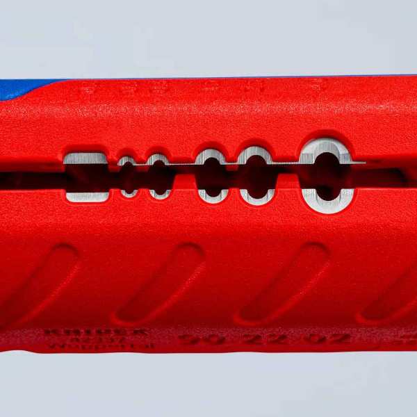Knipex Rezač Za Bužir Rebrasti TwistCut fi 13 - 32 mm Sa Skidačem Izolacije 0,2 - 4 mm2  – 90 22 02 SB - Slika 6