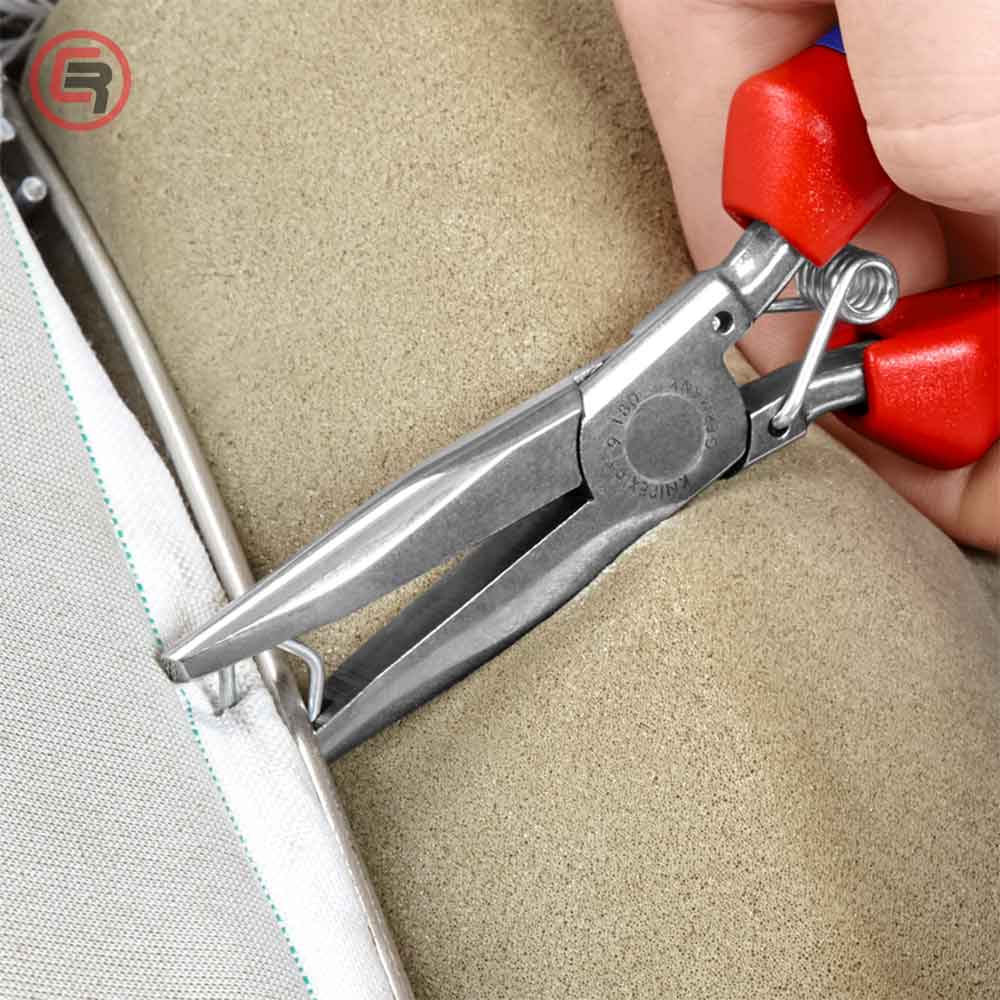 Knipex Kliješta Za Kvačice Za Tapaciranje - Tapetarska Kliješta 180 mm - 91 92 180 - Slika 5