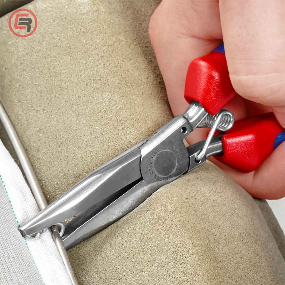 Knipex Kliješta Za Kvačice Za Tapaciranje - Tapetarska Kliješta 180 mm - 91 92 180 - Slika 6