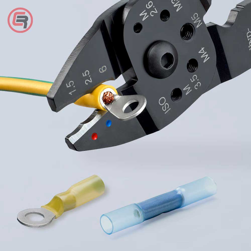 Knipex Kliješta Za Kabl Stopice Izolirane 0,5 - 6 mm2 – 97 21 215 - Slika 4