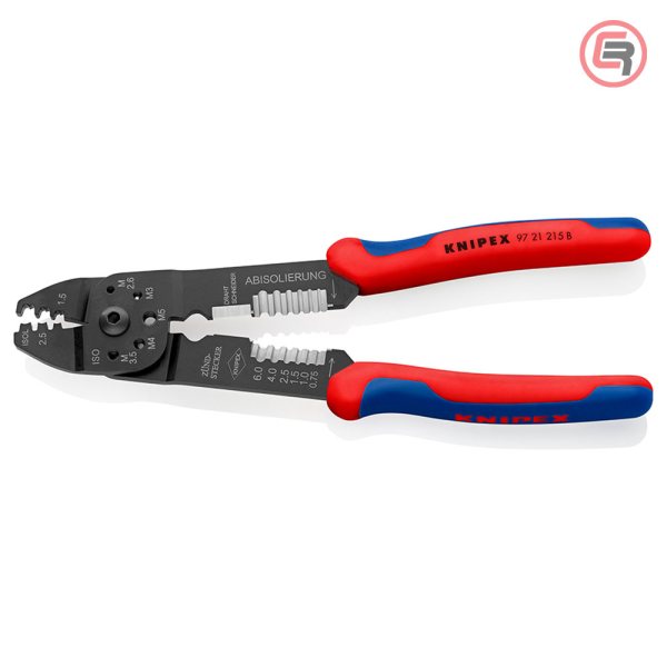 Knipex Kliješta Za Kabl Stopice Neizolirane 0,5 - 2,5 mm2 – 97 21 215 B - Slika 2