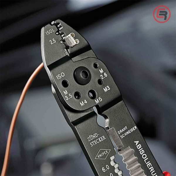 Knipex Kliješta Za Kabl Stopice Neizolirane 0,5 - 2,5 mm2 – 97 21 215 B - Slika 5