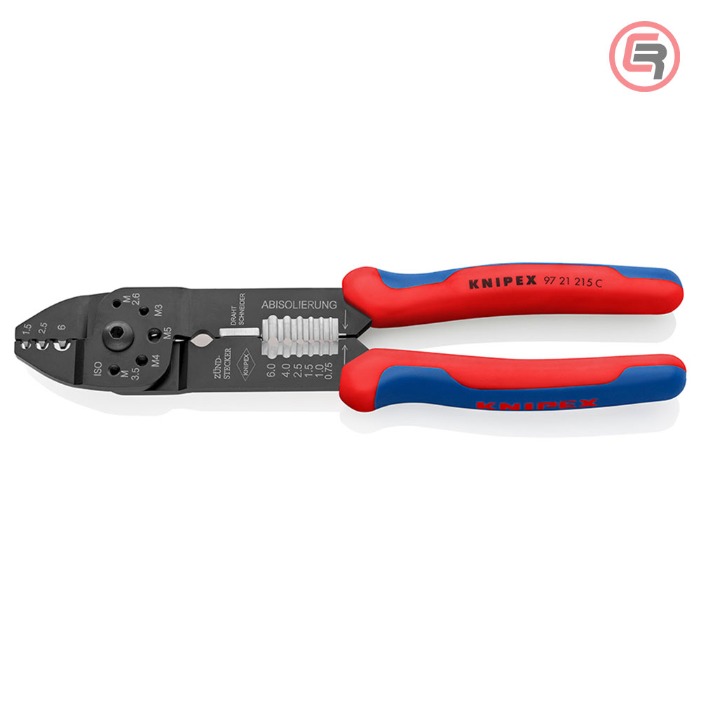Knipex Kliješta Za Kabl Stopice Neizolirane 0,5 - 6,0 mm2 – 97 21 215 C