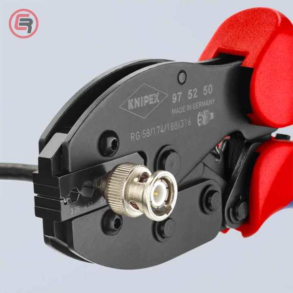 Knipex Kliješta Za Presanje BNC Konektora PreciForce – 97 52 50 - Slika 5