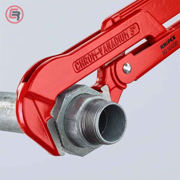 Knipex Kliješta Za Cijevi Švedska 90* Ravna 3" / 650 mm – 83 10 030 - Slika 7