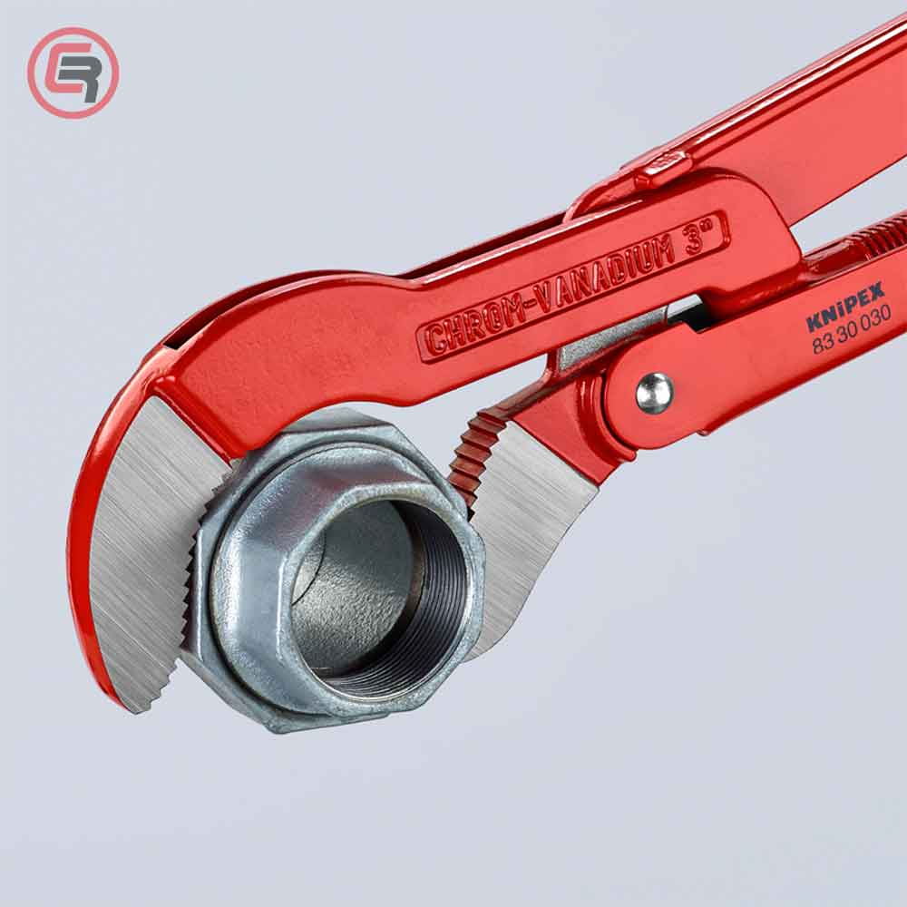 Knipex Kliješta Za Cijevi Švedska S-Tip 3" / 680 mm – 83 30 030 - Slika 8