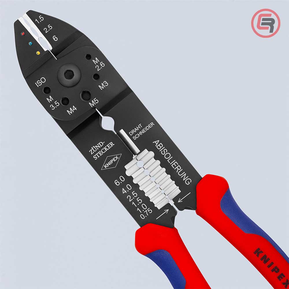 Knipex Kliješta Za Kabl Stopice Izolirane 0,5 - 6 mm2 – 97 21 215 - Slika 5