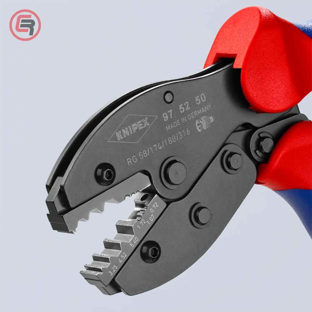 Knipex Kliješta Za Presanje BNC Konektora PreciForce – 97 52 50 - Slika 6