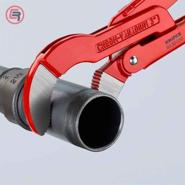Knipex Kliješta Za Cijevi Švedska S-Tip 3" / 680 mm – 83 30 030 - Slika 6