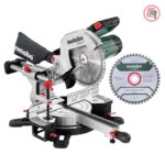 Metabo Pila Kružna KGS 254 M Za Kutno Rezanje Potezna 254 mm / 1,8 kW Sa Dva Lista Pile – 613254900
