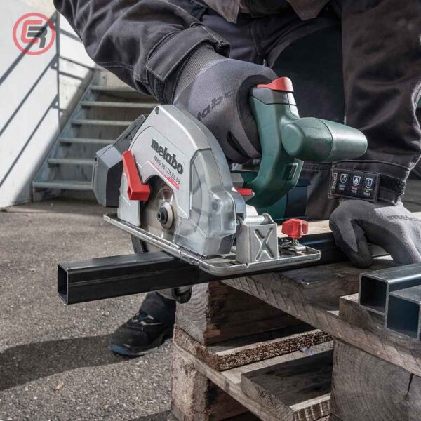 Metabo Pila Kružna Aku MKS 18 LTX BL 58 Za Rezanje Metala 165 mm / 18 V (bez baterije i punjača) + metaBOX 340 – 600773840 - Slika 3