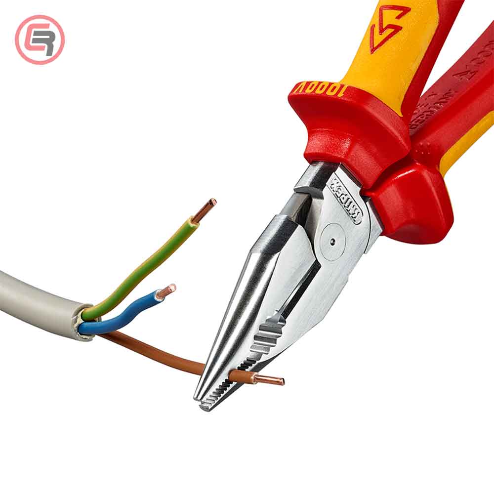 Knipex Kliješta Kombinovana Špicasta 185 mm / 1000V - 08 26 185 - Slika 7