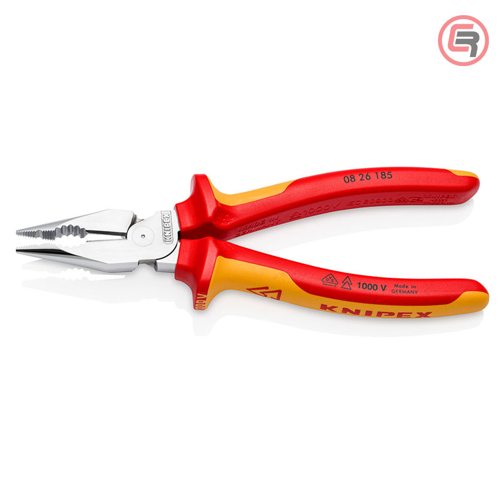 Knipex Kliješta Kombinovana Špicasta 185 mm / 1000V - 08 26 185 - Slika 2