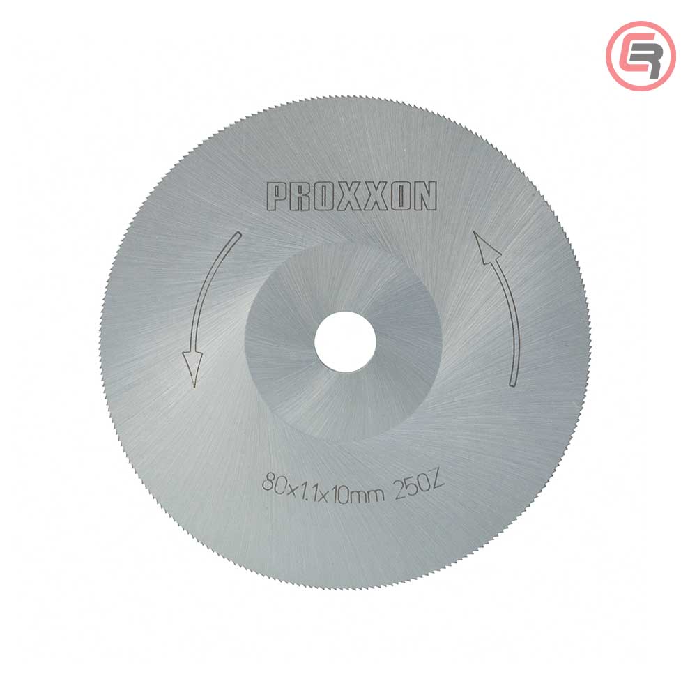 Proxxon List Kružne Pile 80 x 1.1 x 10 mm / Z = 250 Za Stolni Cirkular FET – 28730