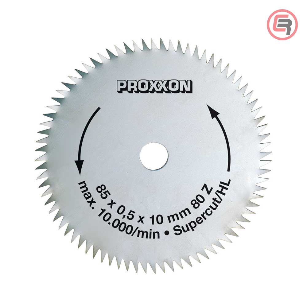 Proxxon List Kružne Pile 85 x 1.2 x 10 mm / Z = 80 Za Stolni Cirkular FET – 28731