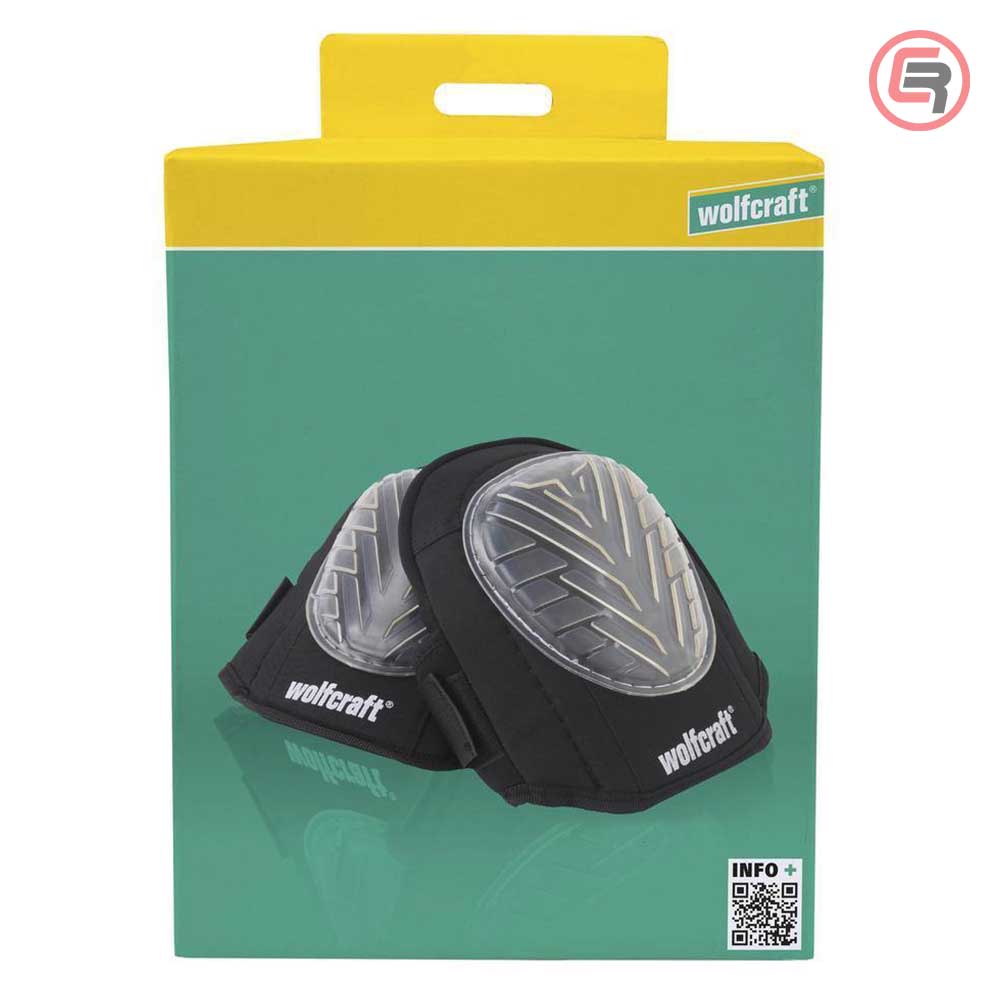 Wolfcraft Štitnici Za Koljena Crni / 1 par - 4972000 - Slika 6