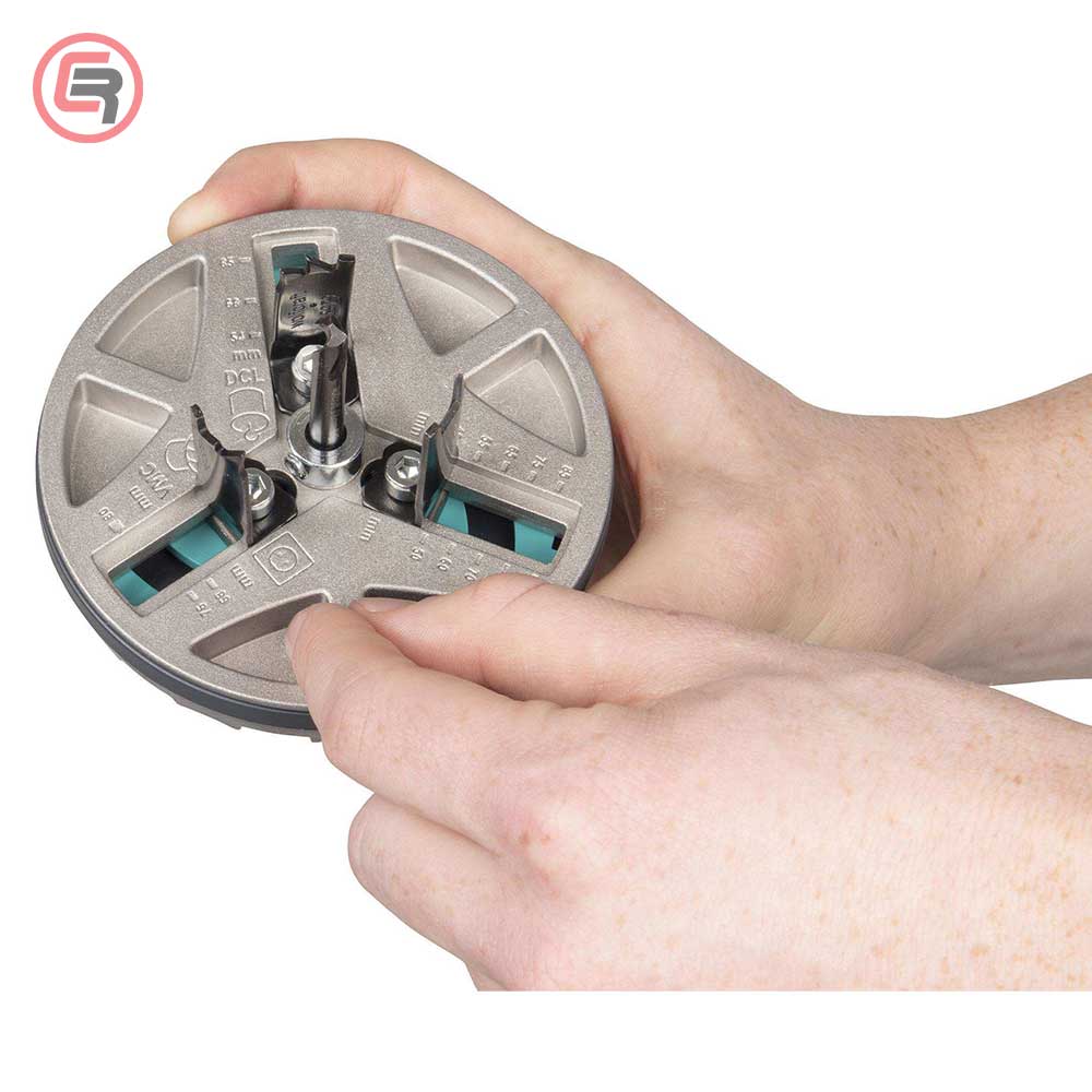 Wolfcraft Podesiva Krunska Pila Za Meko Drvo i Rigips fi 45 - 90 mm - 5977000 - Slika 5