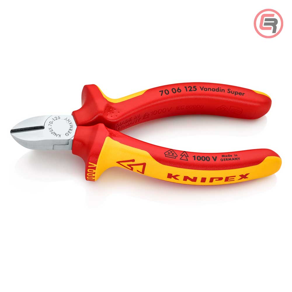Knipex Kliješta Bočna Sječa – Sječice 125 mm / 1000V – 70 06 125