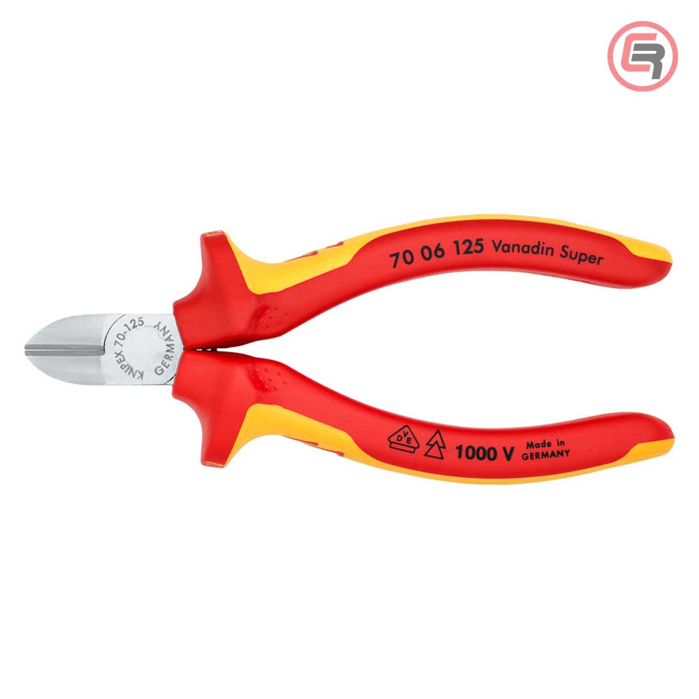 Knipex Kliješta Bočna Sječa – Sječice 125 mm / 1000V – 70 06 125 - Slika 3