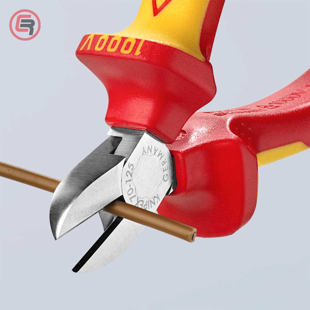 Knipex Kliješta Bočna Sječa – Sječice 125 mm / 1000V – 70 06 125 - Slika 4