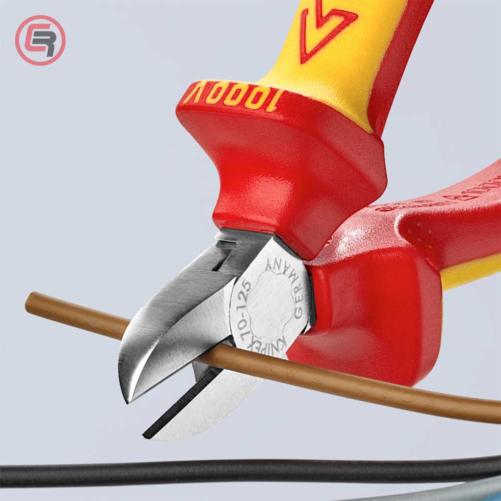 Knipex Kliješta Bočna Sječa – Sječice 125 mm / 1000V – 70 06 125 - Slika 5