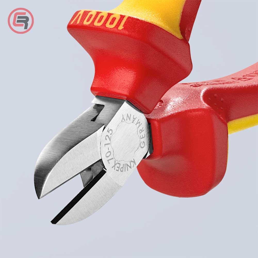 Knipex Kliješta Bočna Sječa – Sječice 125 mm / 1000V – 70 06 125 - Slika 6