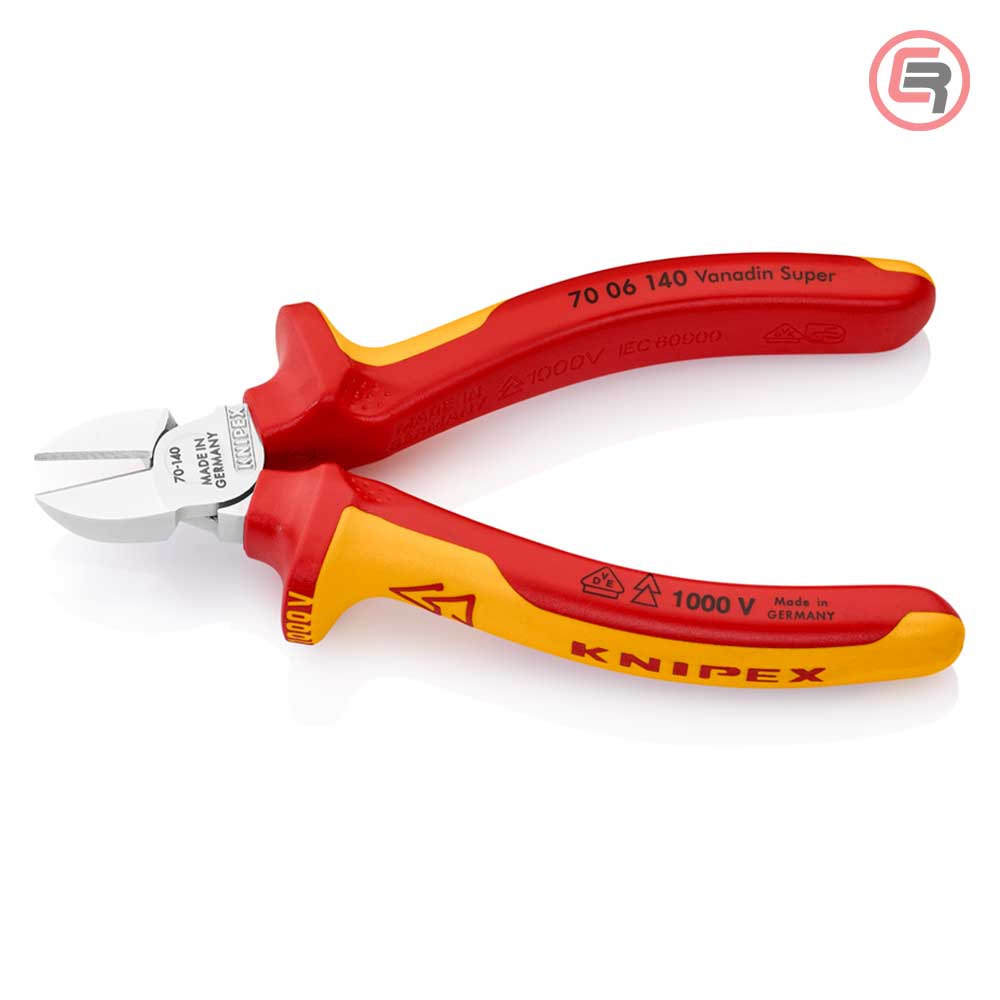 Knipex Kliješta Bočna Sječa – Sječice 140 mm / 1000V – 70 06 140 - Slika 2