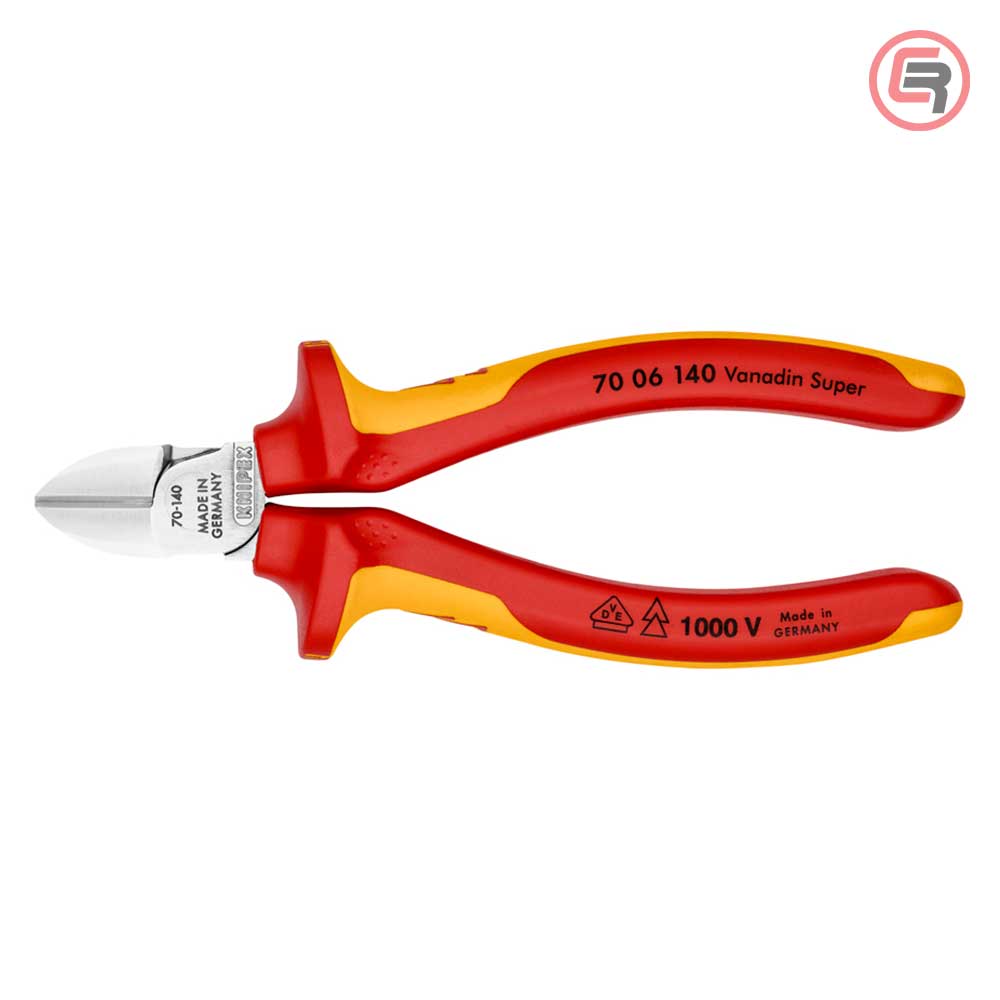 Knipex Kliješta Bočna Sječa – Sječice 140 mm / 1000V – 70 06 140 - Slika 3