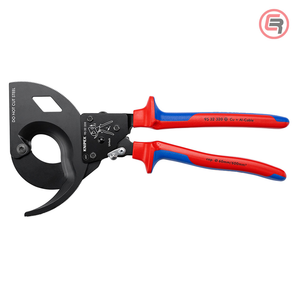 Knipex Škare Makaze 320 mm Za Kablove fi 60 mm / 600 mm2 - 95 32 320 - Slika 3