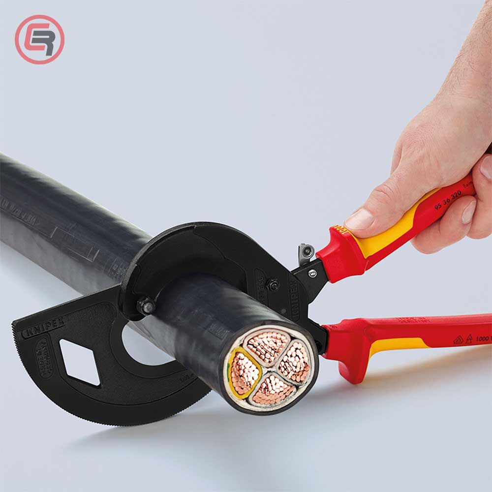 Knipex Škare Makaze 320 mm Za Kablove fi 60 mm / 600 mm2 / 1000V - 95 36 320 - Slika 4