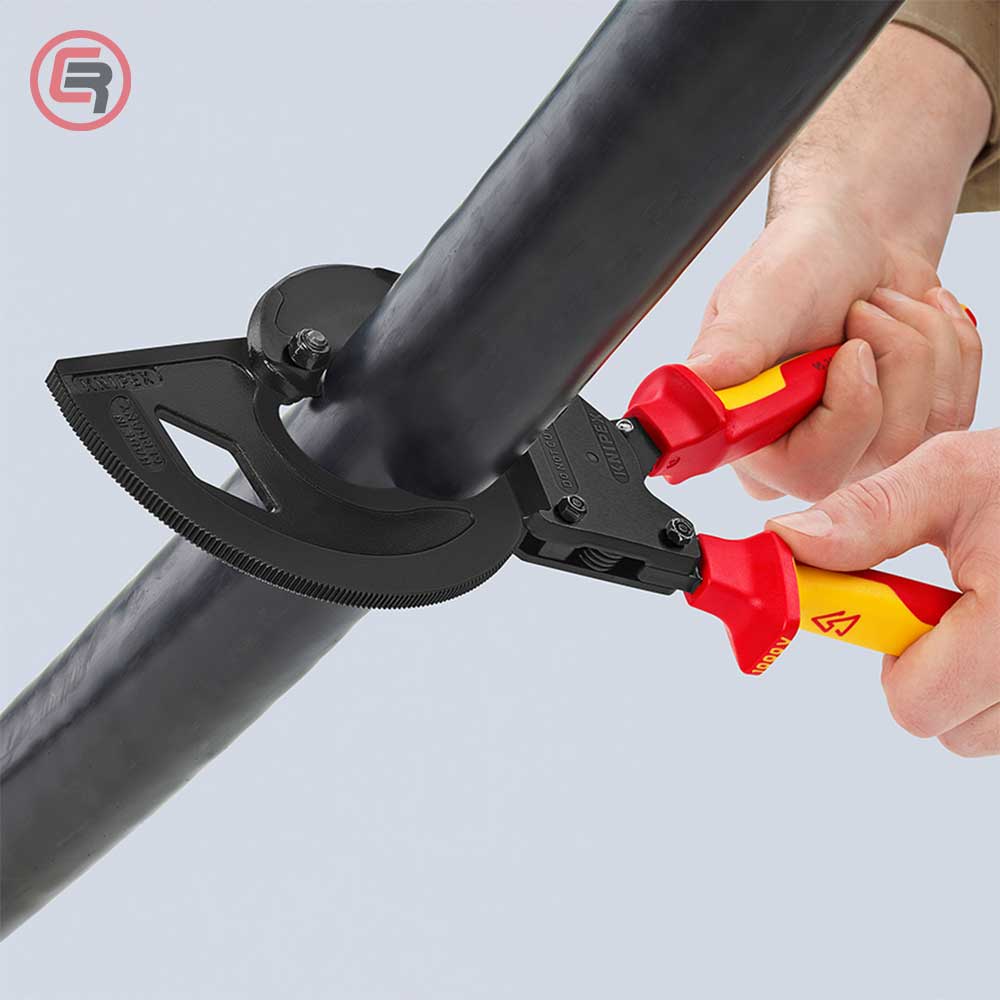 Knipex Škare Makaze 320 mm Za Kablove fi 60 mm / 600 mm2 / 1000V - 95 36 320 - Slika 6