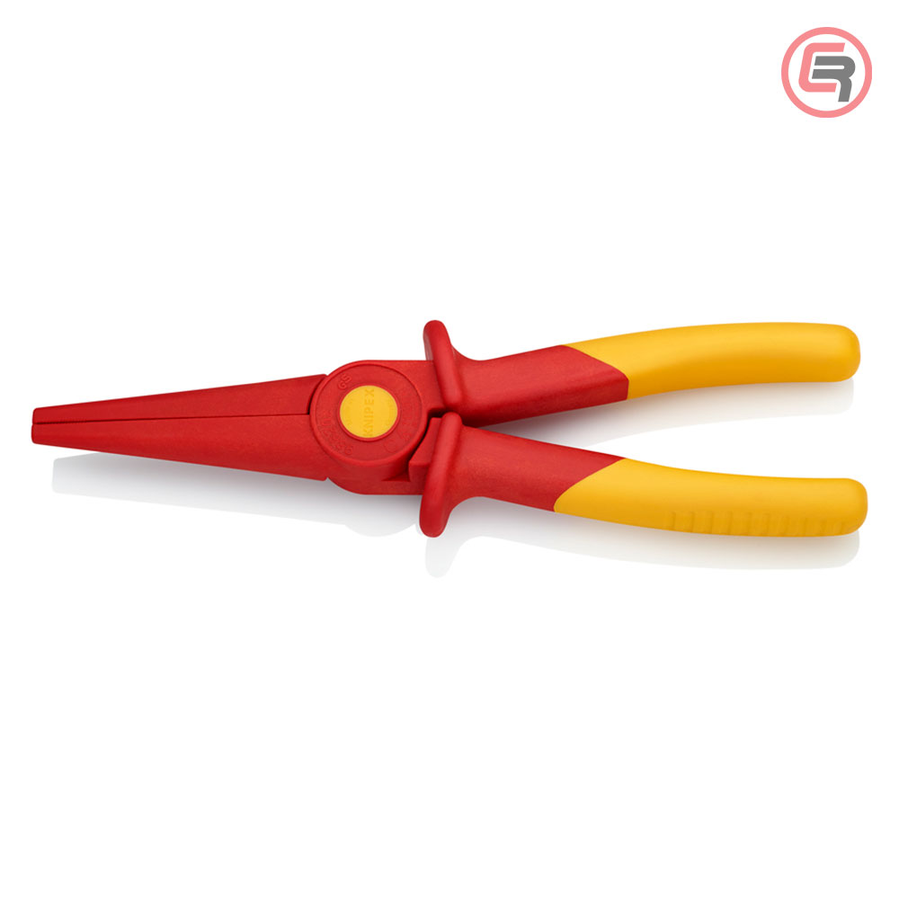 Knipex Kliješta Poluokrugla Špicasta Ravna 220 mm / 1000V Plastična  – 98 62 02