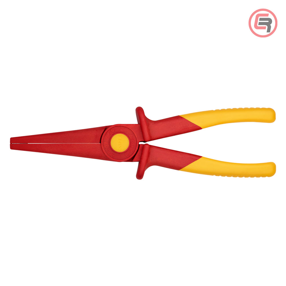 Knipex Kliješta Poluokrugla Špicasta Ravna 220 mm / 1000V Plastična  – 98 62 02 - Slika 3