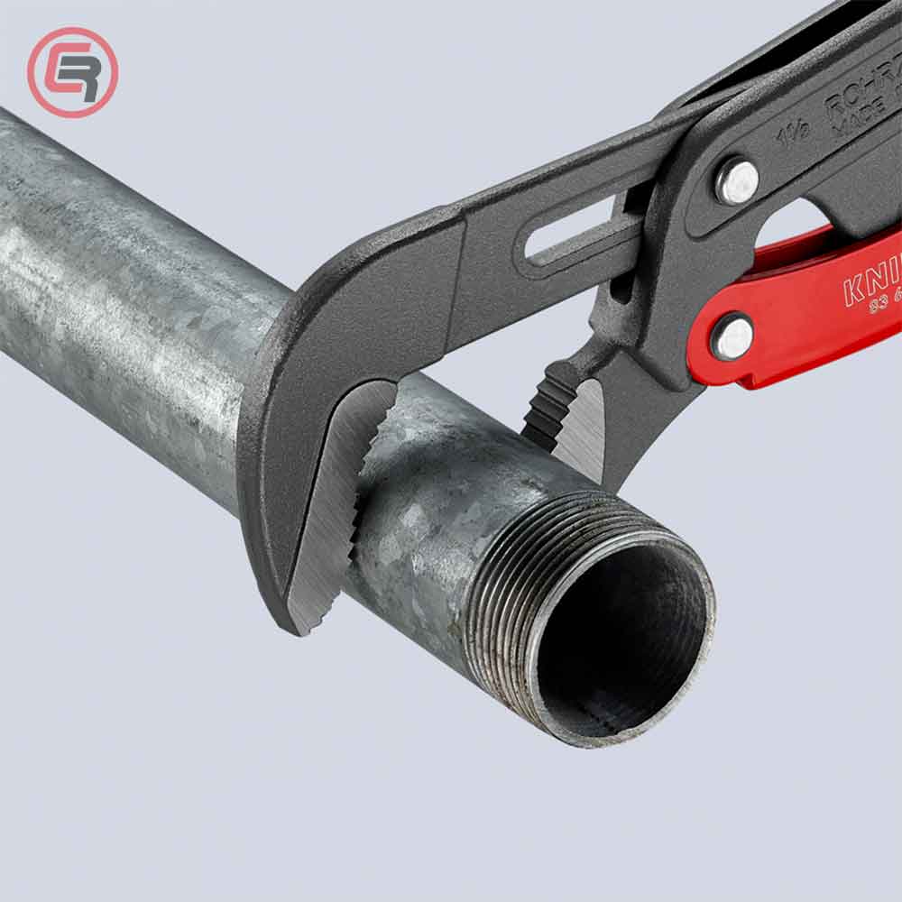 Knipex Kliješta Za Cijevi Švedska S-Tip 1 1/2" / 420 mm Brzo Podešavanje – 83 61 015 - Slika 5
