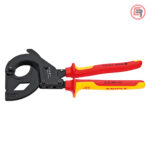 Knipex Škare Makaze 315 mm Za Kablove Ojačane Čeličnom Sajlom fi 45 mm / 380 mm2 / 1000V - 95 36 315 A