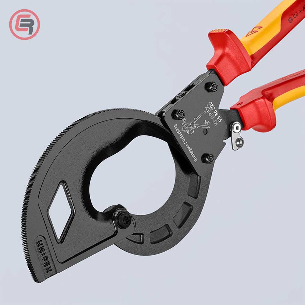 Knipex Škare Makaze 320 mm Za Kablove fi 60 mm / 600 mm2 / 1000V - 95 36 320 - Slika 7