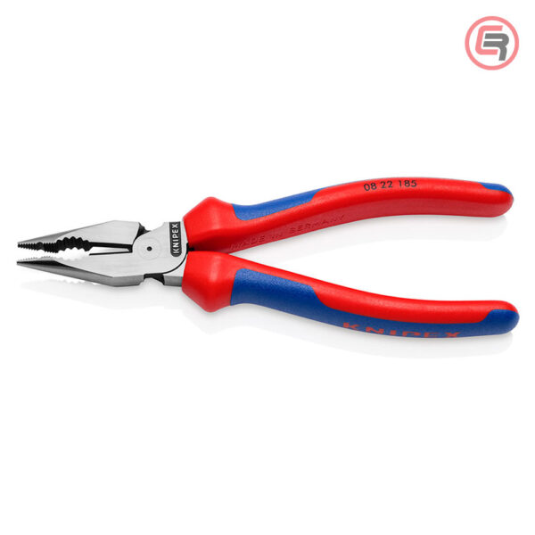 Knipex Kliješta Kombinovana Špicasta 185 mm – 08 22 185 - Slika 2