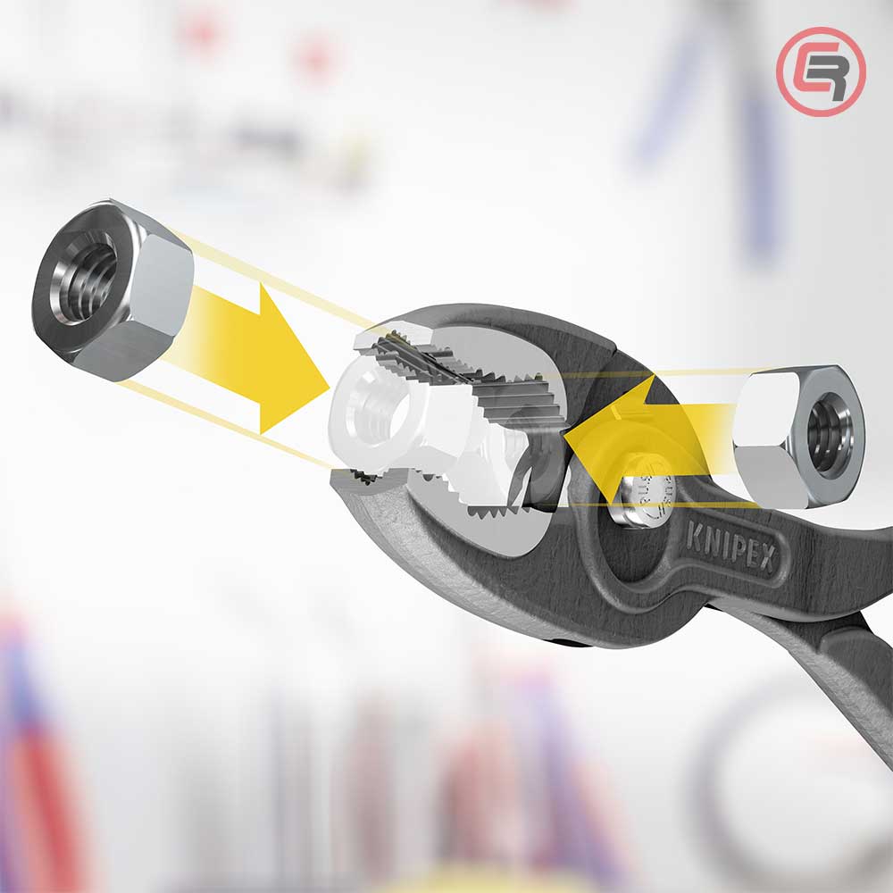 Knipex Kliješta TwinGrip Univerzalna 200 mm Limited Edition – 82 01 200 S02 - Slika 8