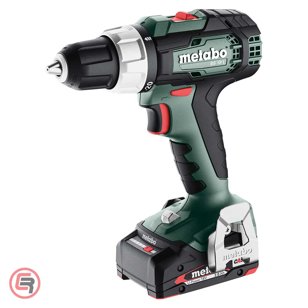Metabo Bušilica – Odvijač Aku BS 18 L 2 x AKU LiPOWER (2,0 Ah) SC 36 + metaBOX 145 – 614051500